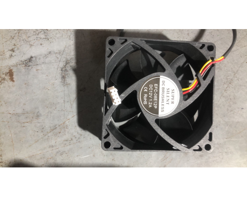 Кулер корпусной 18025 DC sleeve fan 4pin MOLEX - 80*80*25мм, 12V/0.4A