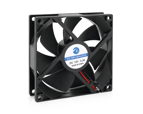 Кулер корпусних Merlion 9025 DC sleeve fan 2pin- 92 * 92 * 25мм, 1300об / хв