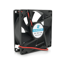 Кулер корпусний Merlion 8025 DC sleeve fan 2pin - 80*80*25мм, 1500об/хв