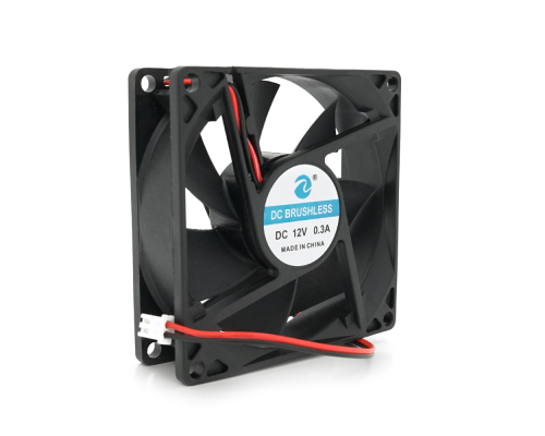 Кулер корпусний Merlion 8025 DC sleeve fan 2pin - 80*80*25мм, 1500об/хв