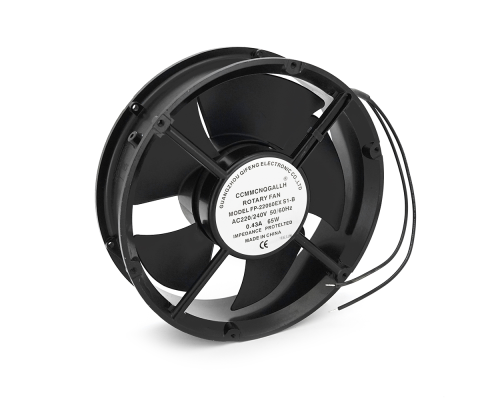 Кулер для охолодження серверних БП FP-22060EX-S1-B DC sleeve fan 2pin під паяння - 220*220*60мм, 220V/0,45A, 2600об/хв, 65W