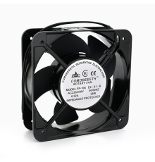Кулер для охолодження серверних БП BT-220 15050B2H DC sleeve fan 2pin під паяння - 150*150*50мм, 220V/0,22A, 2600об/хв Q24