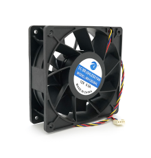 Кулер для охолодження серверних БП 12038 DC sleeve fan 4pin - 120*120*38мм, 12V/05A