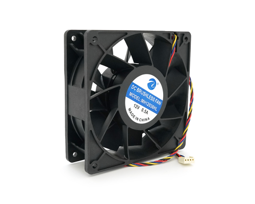 Кулер для охолодження серверних БП 12038 DC sleeve fan 4pin - 120*120*38мм, 12V/05A