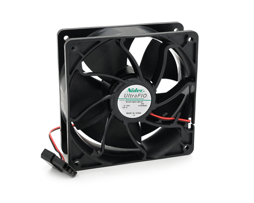 Кулер для охолодження серверних БП 12038 DC sleeve fan 4pin - 120*120*38мм, 6500об/хв