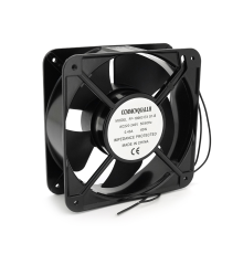 Кулер для охолодження серверних БП CCMMCNQGALLH DC sleeve fan 2pin під паяння - 180*180*60мм, 220V/0,43A, 2600об/хв, 65W