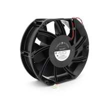 Кулер для охолодження серверних БП MAJOR Modrl JQ24K6QDLX DC sleeve fan 2pin під паяння - 150*150*25мм, 24V/1.6A, 2600об/хв Q24