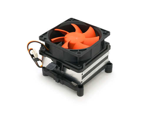 Кулер процесорний Pccooler Q82 для Intel LGA 775/115X+ AMD Socket 754/939/AM2/AM3, 3-pin, RPM 1800±10%, BOX