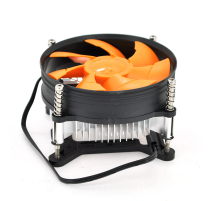 Кулер процессорный LGA 1150/1151/1155/1156/i3/i5 2200prm 220gr-Heatsink (up to I7 Cpu), 92-mm, 3-pin, orange