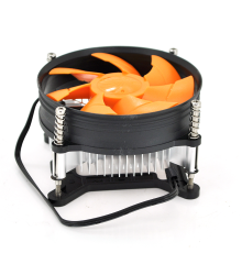 Кулер процессорный LGA 1150/1151/1155/1156/i3/i5 2200prm 220gr-Heatsink (up to I7 Cpu), 92-mm, 3-pin, orange