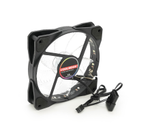 Кулер корпусний 12025 DC sleeve fan 4pin - 120 * 120 * 25мм, 12V, 1100об / хв, 15LED, RGB