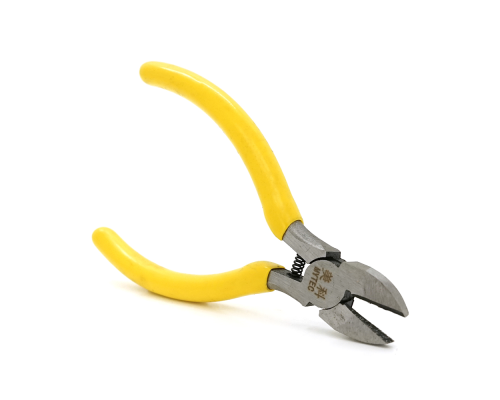Кусачки VOLTRONIC, жовта ручка, 125мм, 55гр Кусачки VOLTRONIC, жовта ручка, 125мм, 55гр