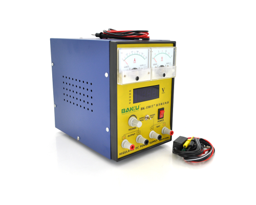 Блок живлення зі стрілочною індикацією BAKKU BK 1501T+