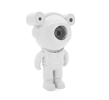 Ночник-проектор YT-2024 Астронавт+ Bluetooth колонка, пульт, кабель USB, White, Box