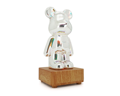 Нічник YT-197 Ведмедик+ Bluetooth колонка, USB кабель, RGB, Box