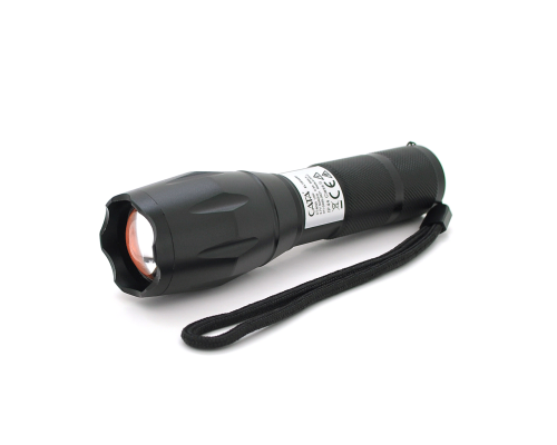 Ліхтар ручний CATA CT-8025, 1LED Cree XM-L T6, 10W, 5 режимів, ZOOM, 18650/3400 вбудований, Black, IP44, microUSB, 132х33х27мм, BOX Ліхтар ручний CATA CT-8025, 1LED Cree XM-L T6, 10W, 5 режимів, ZOOM, 18650/3400 вбудований, Black, IP44, microUSB, 132х33х27мм, BOX