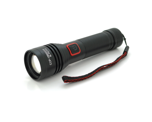 Ліхтарик Balog BL-P02-P50, 3 режими, алюміній, акум 18650, USB кабель, BOX