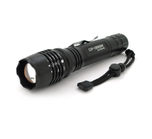 Ліхтарик Bailong P08-P50, Cree XML-T, 5 реж., корпус-алюміній, водостійкий, ударостійкий, 2*18650 ак-тор, АЗУ, СЗУ, BOX