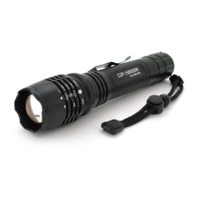 Ліхтарик Bailong P08-P50, Cree XML-T, 5 реж., корпус-алюміній, водостійкий, ударостійкий, 2*18650 ак-тор, АЗУ, СЗУ, BOX