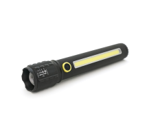 Ліхтарик Bailong BL-C73-P50, алюміній, вбудований акум, USB кабель, BOX