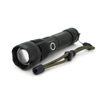 Ліхтар ручний Voltronic KY-P50X80, 1LED Cree XHP50.2, 19W, 5 режими, ZOOM,18650/6800mah/3xААА, Black, IP40, кабель USB-micro, 165х42х35мм, BOX Ліхтар ручний Voltronic KY-P50X80, 1LED Cree XHP50.2, 19W, 5 режими, ZOOM,18650/6800mah/3xААА, Black, IP40, кабель USB-micro, 165х42х35мм, BOX