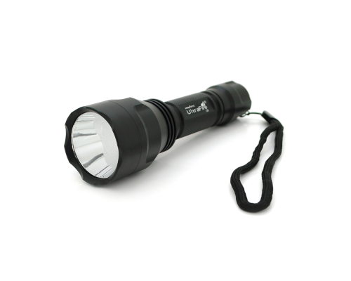 Ліхтар ручний UltraFire C8-T6, 1LED T6, 3W, 5 режимів, 18650/2800mAh, Black, IP44, СЗУ, 149х45х26мм, BOX