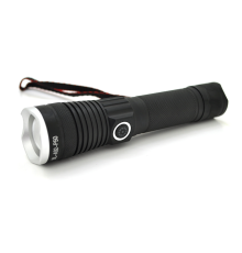 Ліхтар ручний BAILONG BL-A92-P50, 1LED P50, 10W, 3 режими, 18650 немає в комплекті, Black, IP44, USB-Type-C, 154х36х28мм, BOX