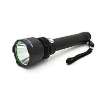 Ліхтар ручний POWERMASTER MX-520-P50, 1LED XPE led, 3.5W, 5 режими, 2х 26650/9800mah, Black, IP40, кабель USB-micro, 250х62х35мм, BOX