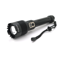 Ліхтар ручний Bailong BL-G201-P360, 1LED XHP360, 50W, 5 режими, ZOOM, 2x26650/8800mah, Black, IP40, кабель USB-Type-С, 270х60х36мм, BOX