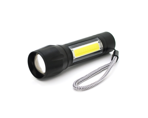 Ліхтарик ручний CATA CT-8024, 5W Led-CREE Q5 + COB, Zoom, 3 реж., корпус-алюміній, водостійкий, ударостійкий, вбудований аккум, IP44, 100х24х20, BOX Ліхтарик ручний CATA CT-8024, 5W Led-CREE Q5 + COB, Zoom, 3 реж., корпус-алюміній, водостійкий, ударостійкий, вбудований аккум, IP44, 100х24х20, BOX
