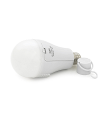 Лампочка з акумуляторами YT39393 Emergency Energy+ гачок, акумулятори 2*18650, 20W, E27, 1000K, Box