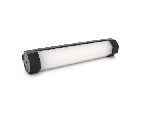 Лампа для кемпінгу LUXCEO P200RGB, 6W, 12 режимів, пульт, корпус-пластик+метал, водостійкий, ip44, вбудований аккум 4000mAh, USB кабель, 6000K, BOX