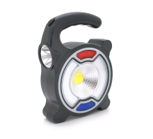 Переносний ліхтар FORLIFE F-3130+Solar, SMD LED + COB, 4 режими роботи, заряд від 220V, Box