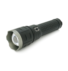 Ліхтар пошуковий PLD-AK138-1-TG LED PM60, 4 режими, power bank 8000mAh(4(2*18650)), IP65, живлення від USB кабелю, 320х135х110мм,1,72кг, Чохол,Black,BOX
