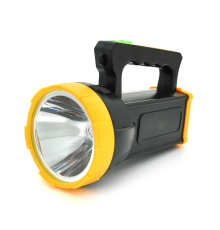 Ліхтар пошуковий XO-YH03, 1LED, 5W, 3 напрямки, 18650/1500mah, TYPE-C, Black/Yellow, IP65, 200х100х140мм, Q22
