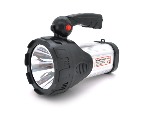 Ліхтар переносний Silver Tools ST-6688, 1+3 режими (1+28Led), вбудований аккум, корпус пластмас, СЗУ, Box