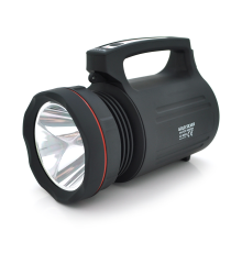 Ліхтар пошуковий Gold Silver GS-8006, 1LED T6, 15W, 4 режими, 8000mah, Black, IP40, СЗУ+АЗУ, 195х100х140мм, BOX