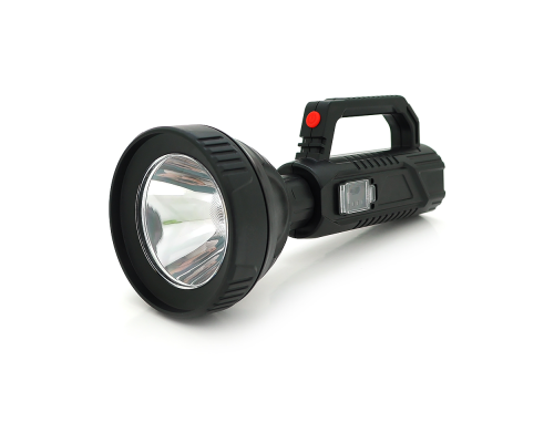 Ліхтар пошуковий POWERMASTER HY-788, 1LED T6, 10W, 3 режими, 2400mah, Black, IP40, USB кабель, 220х95х95мм, BOX