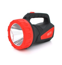 Ліхтар пошуковий Silver Toss ST-222, 1LED T6, 10W, 2 режими, 8000mah, Black/RED, IP40, 220х125х150мм
