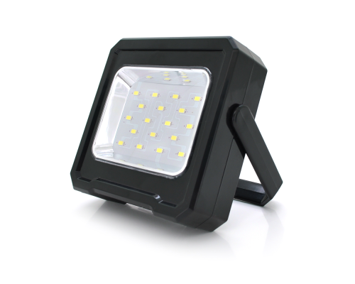 Переносний ліхтар-прожектор RC-C095+Solar (20W), 18 LED(SMD), 3 режими роботи, заряд від USB+Solar, вбудована батарея, Box Переносний ліхтар-прожектор RC-C095+Solar (20W), 18 LED(SMD), 3 режими роботи, заряд від USB+Solar, вбудована батарея, Box