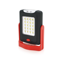 Прожекторний ліхтарик Watton WT-311, 3+20 LED, 1+1 режим, міцний пластик, ip44, магніт, живлення від 3*ААА, ОЕМ