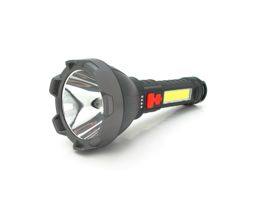 Ліхтар ручний LANTERNA ZJ-05, 1W Led CreeXPE+COB, 3+1 режим, вбудований аккум, корпус міцний пластмас, індикатор, USB кабель, IP40. 190х83х34, Box Ліхтар ручний LANTERNA ZJ-05, 1W Led CreeXPE+COB, 3+1 режим, вбудований аккум, корпус міцний пластмас, індикатор, USB кабель, IP40. 190х83х34, Box
