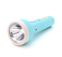 Ліхтарик ручний LATERNA ST-8653, 1W, 1Led+COB, 1+1 режим, вбудований аккум, корпус пластик, 220V, IP40, 185х63х35, Blister