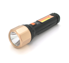 Ліхтар ручний ZHONGYONG ZY-2021, Solar, LED CreeXPE+COB, 2 режими+COB, microUSB, USB вихід, 175х50х32, IP40 , OEM
