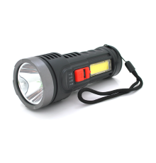 Ліхтарик ручний LATERNA L-822, 5WLED+COB, пластик, вбудований акумулятор, IP40, 145х56х45, USB кабель