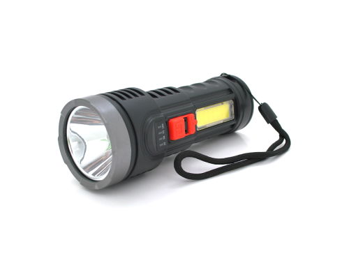 Ліхтарик ручний LATERNA L-822, 5WLED+COB, пластик, вбудований акумулятор, IP40, 145х56х45, USB кабель Ліхтарик ручний LATERNA L-822, 5WLED+COB, пластик, вбудований акумулятор, IP40, 145х56х45, USB кабель