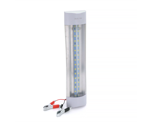 Лампа Світлодіодна POWERMASTER T8, 12V, 30 см, затискачі, BOX
