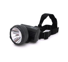 Фонарик налобний YAJIA YJ-1836, 1LED, 2 режими, 800 mAh, кабель для зарядки 220V, BOX
