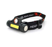 Налобний ліхтарик CATA CT-9120,1 led 3W, 1 Led Cob, 2 режими, корпус-пластик, водостійкий, ip44, магніт, живлення АКБ вбудований, USB micro кабель, 6400K, BOX