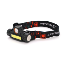 Налобний ліхтарик Watton WT-056,1 led 3W, 1 Led Cob, 2 режими, корпус-пластик, водостійкий, ip44, магніт, живлення АКБ вбудований, USB micro кабель, 6400K, BOX